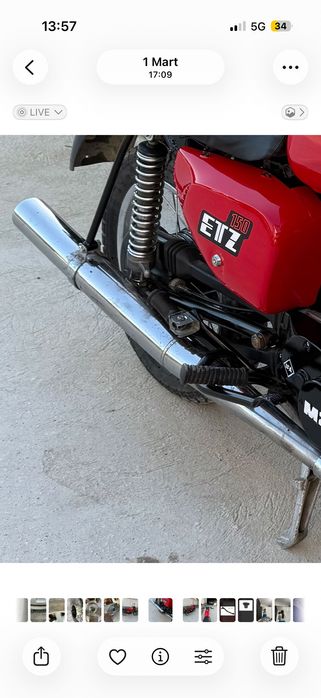 Ауспух за MZ150 (40€)