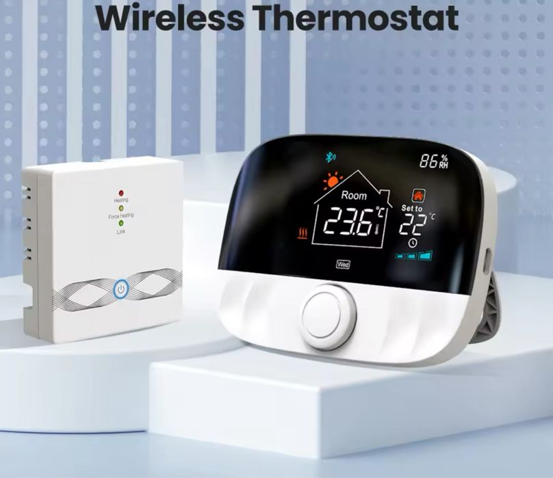 Termostat Tuya wireless centrala sau boiler / wifi termostat