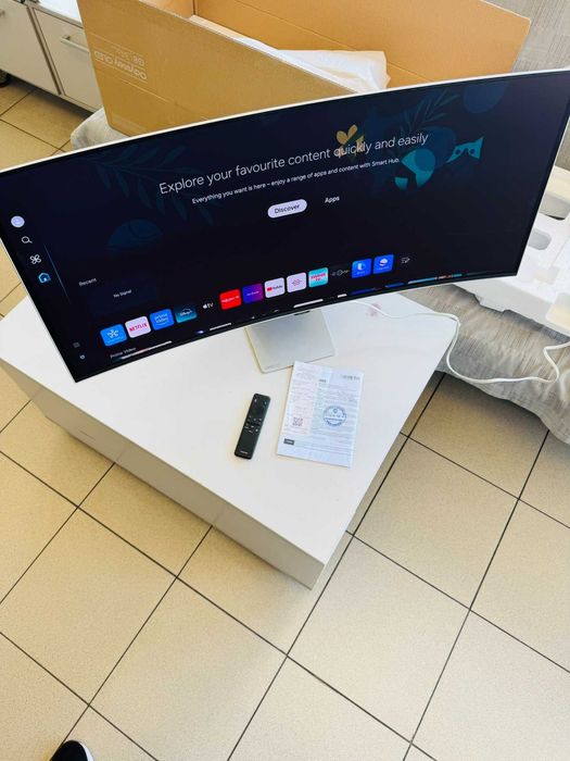 Уникален геймърски монитор Samsung LS34DG850SUXDU с ***ГАРАНЦИЯ***