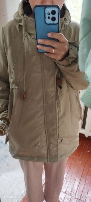 Подростковая куртка оверсайз