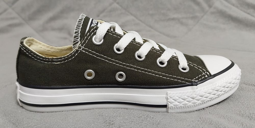 Tenisi Converse All Star Noi marimea 30, verde inchis + cutie
