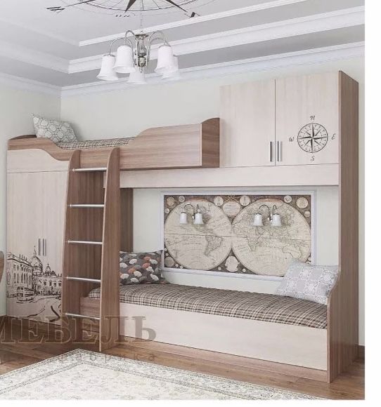 Срочно продам детский 2х ярусную кровать