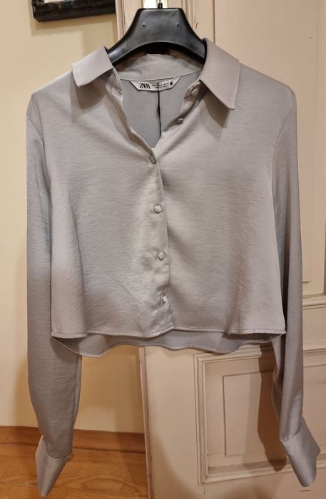 ZARA нови,с етикет гащеризон, пола панталон + къса риза + пола