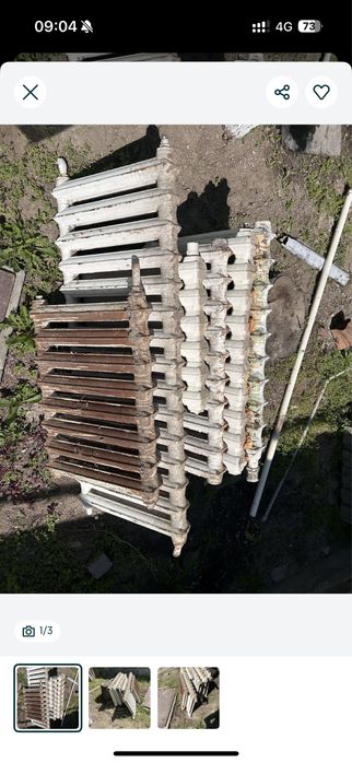 Чугунные батареи, радиаторы для отопления