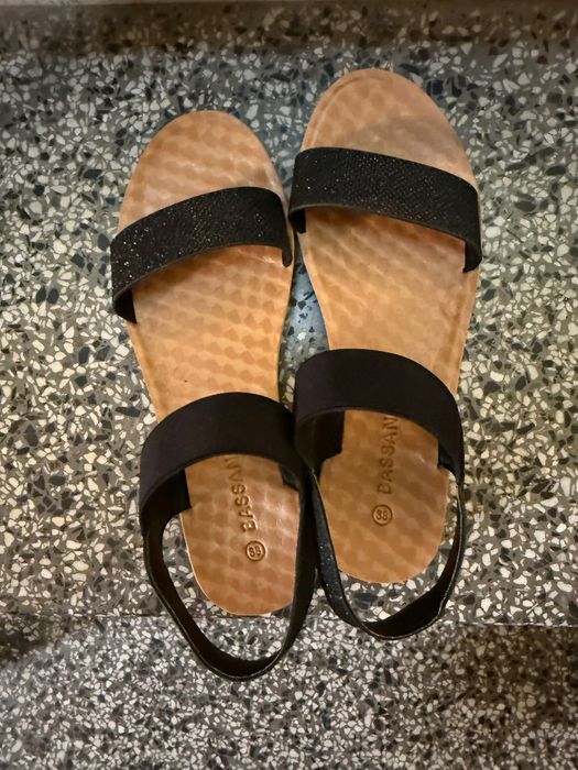 Сандали детски, черни