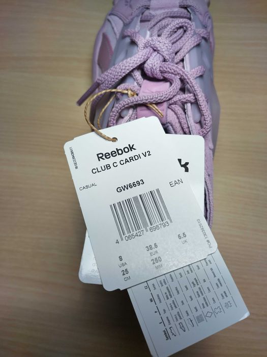 Дамски обувки Cardi B x Reebok CLUB C V2 чисто нови