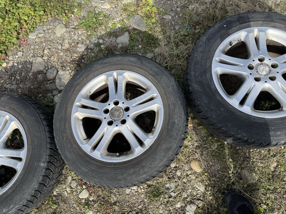 Jante Mercedes Glk 17  4x4 cu cauciucri iarna C E Class