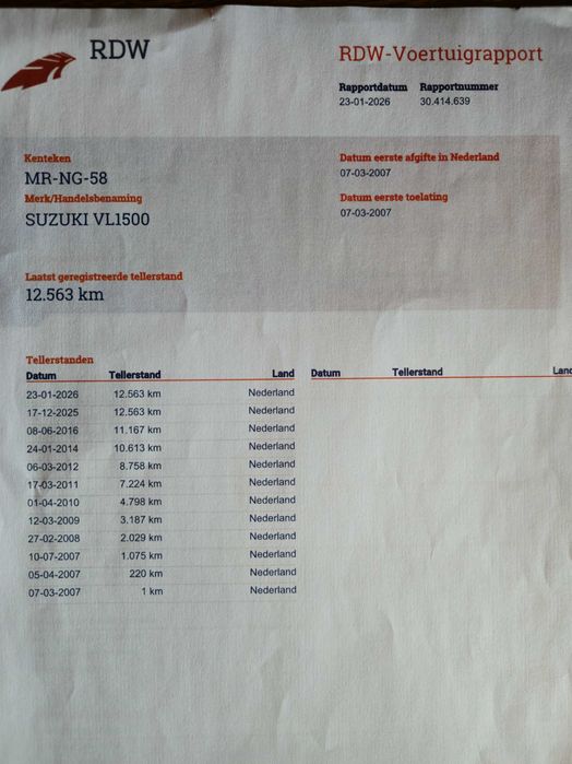 Suzuki Intruder VL 1500 2007
