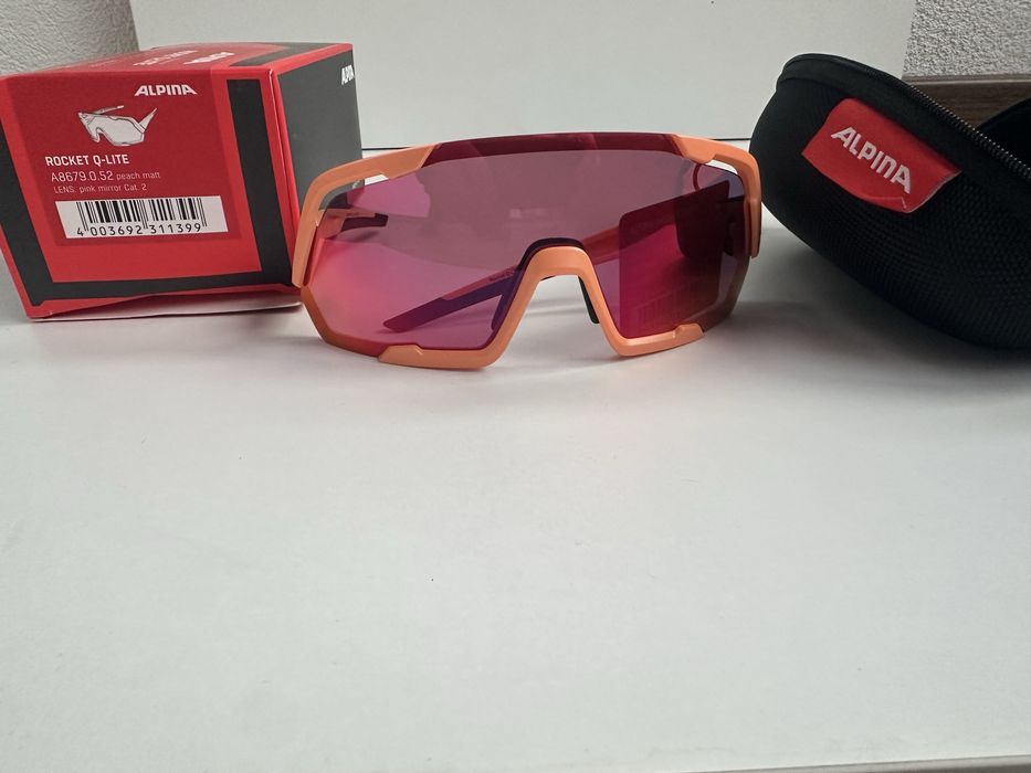 Очила Alpina Rocket Q-LITE A8679.0.52 Peach Matt
