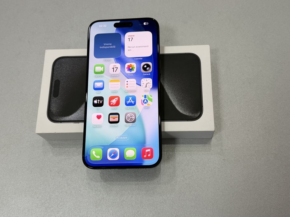 Iphone 15 Pro Max, 256 gb, Titanium Black, la cutie