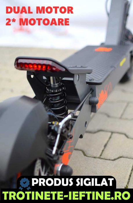 Trotineta KuKirin G2 ULTRA MODEL NOU 2026, 2 MOTOARE 1600W, viteza 55 km/h, GARANTIE 2 ANI, Super pret