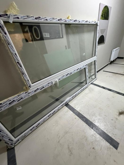 Продается окно с балконной дверью