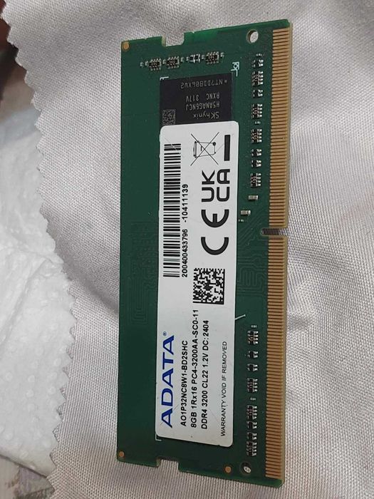8GB DDR4 3200Mhz CL22 - RAM памет за лаптоп (SO-DIMM)