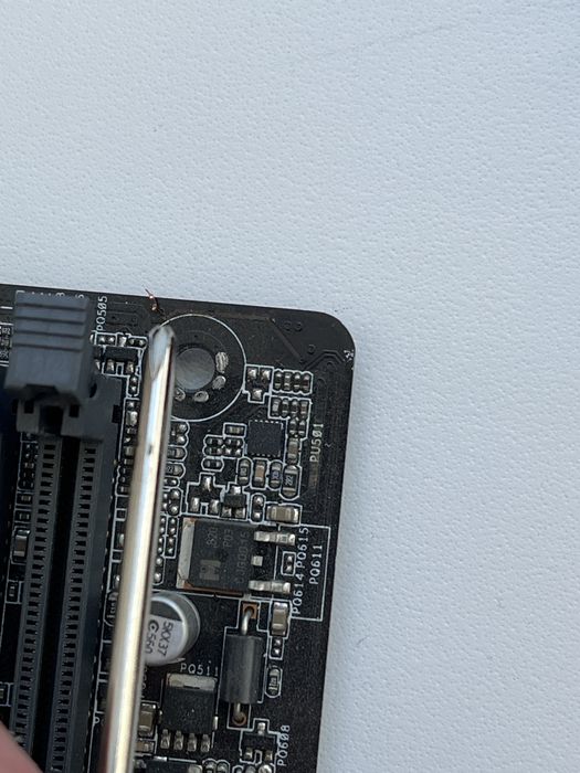 материнка на запчасти, рабочая