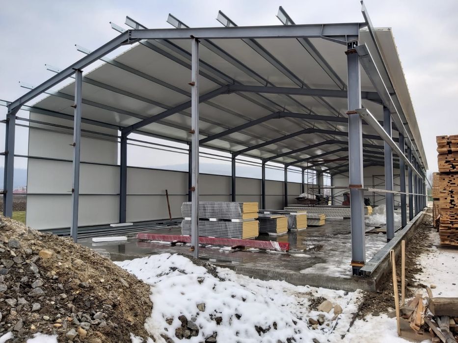 Vand Hala Metalica 12 X 40 completa URGENT