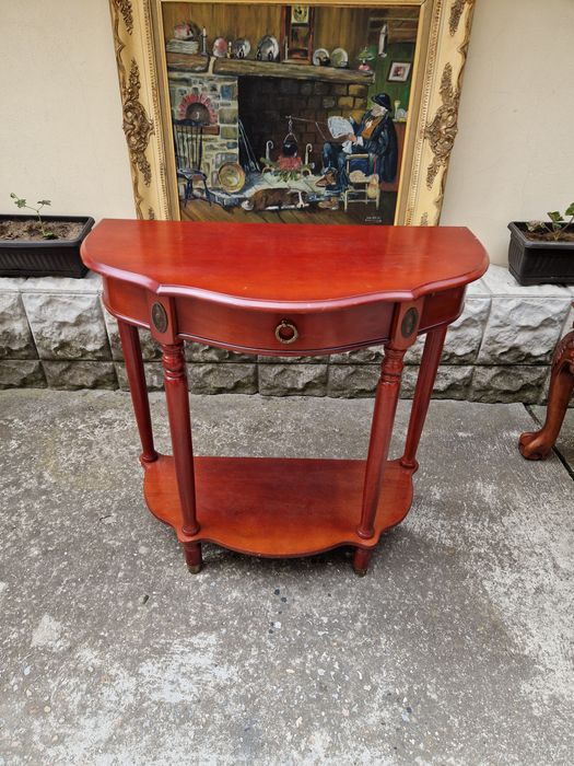 Прекрасна антикварна английска конзолна масичка