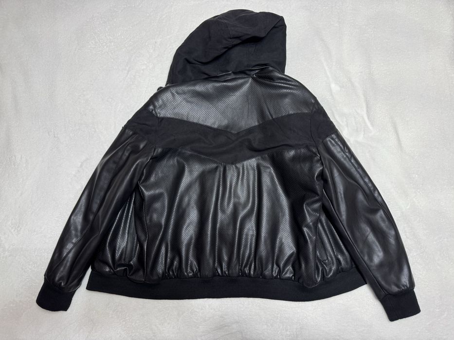 Geaca Guess barbati, Piele, Negru