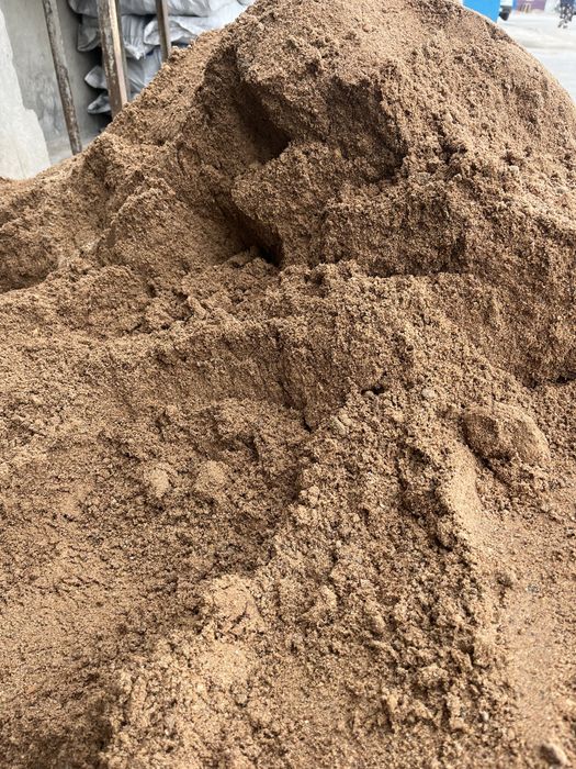 Песок щебень клинец в мешках