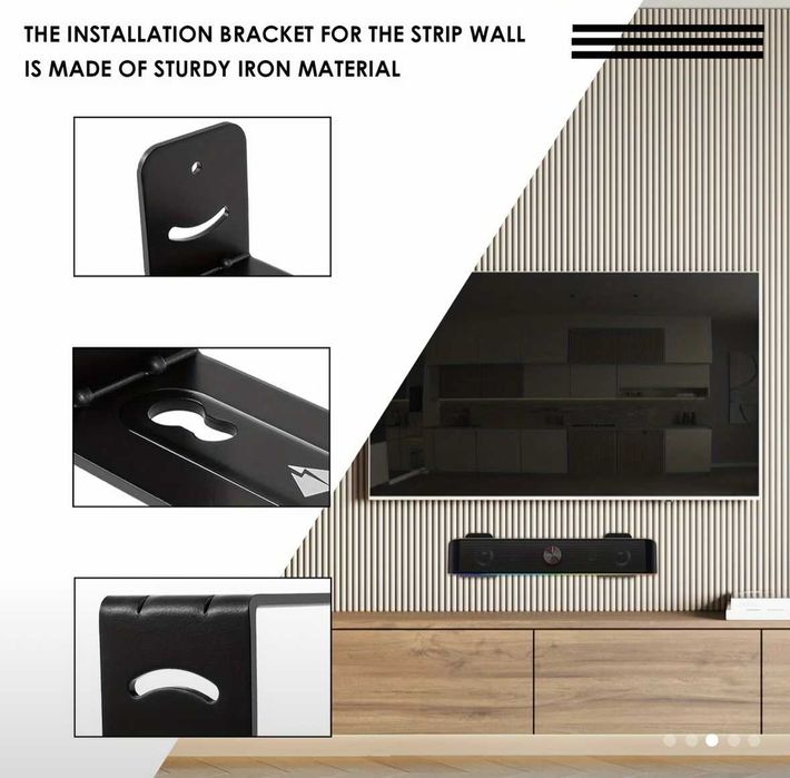 Универсални планки за монтиране на саундбар и друга аудио техника