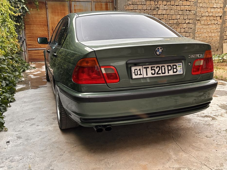 BMW e46 sotiladi yashil stiker olingan