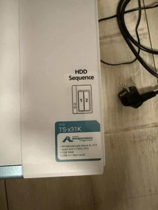 NAS QNAP TS-231K Quad-Core, 2-Bay