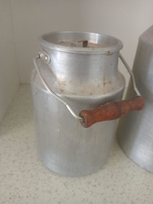 Алюминовый бидон советский
