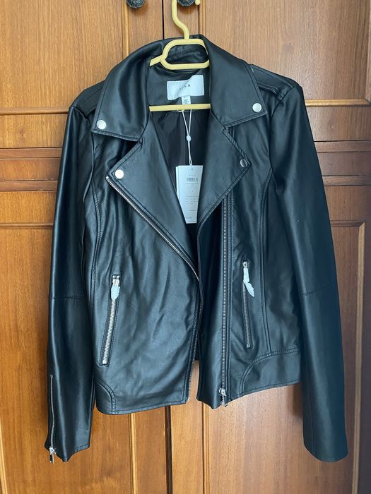 Geacă VILA imitație de piele Nou cu etichetă