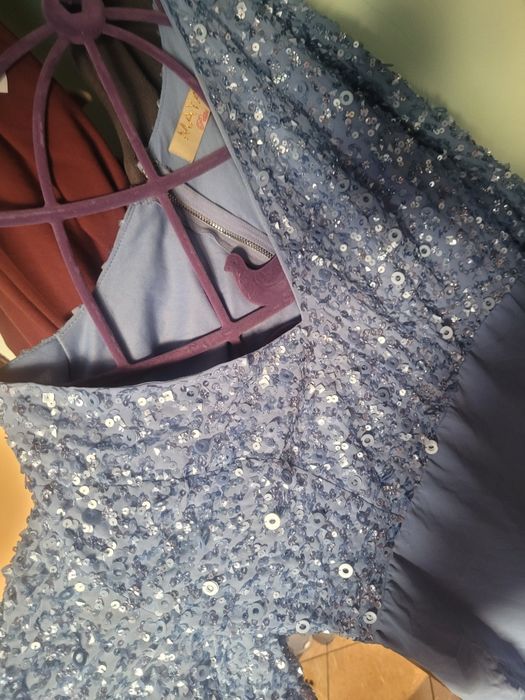 Rochie de seara și ocazie cu paiete Maya petite