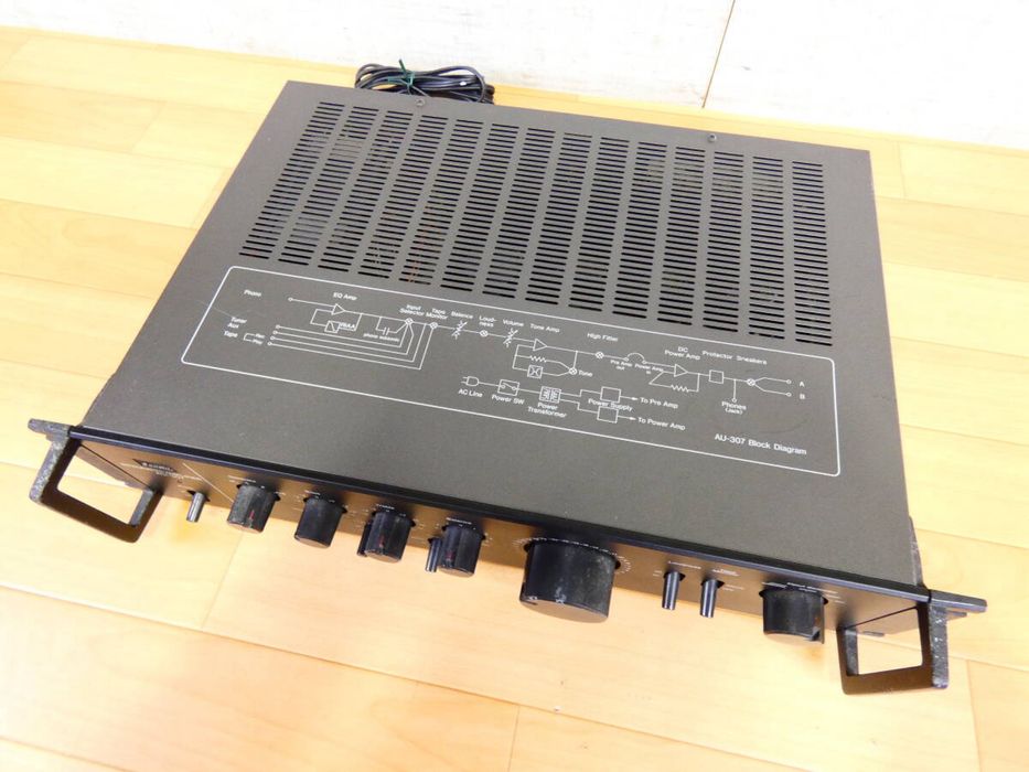 Sansui au307 интегральный усилитель