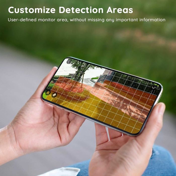 BOIFUN  DQ201 Безжична външна камера със Соларен панел