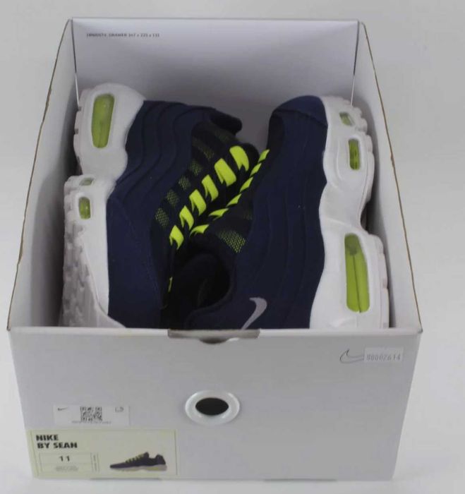 Nike Air Max 95 Navy Volt White размер 45 оригинал