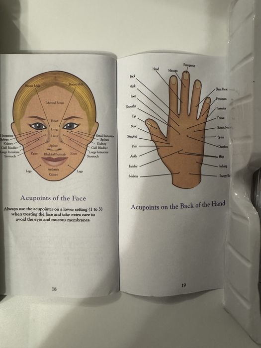 Stilou electric pentru masaj acupunctura