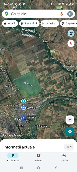 Vand teren extravilan agricol irigabil zona Brates Badalan