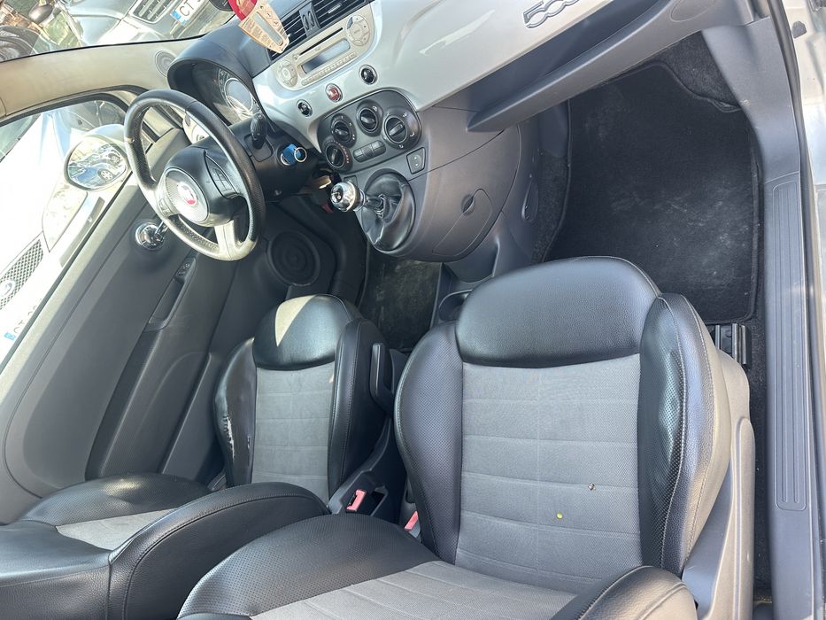 Fiat 500/2008/1.2JTD/AC/Piele/Fiscal-1.650€