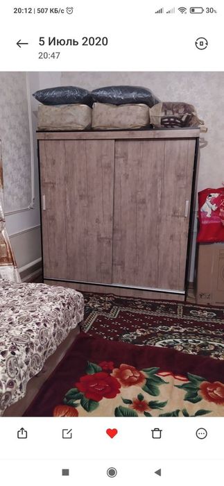 Шкаф и 2 кровать.250$