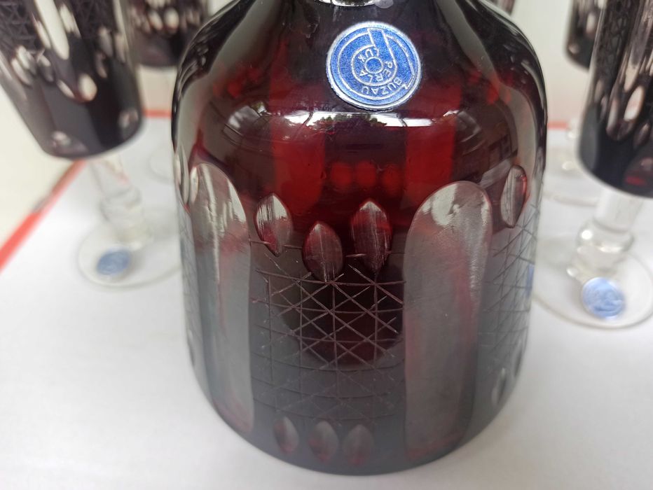 Сервиз BUZAU PERLA LUX - комплект 6 чаши + гарафа