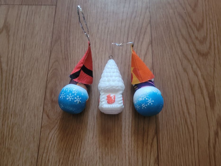 Елочные игрушки времен СССР