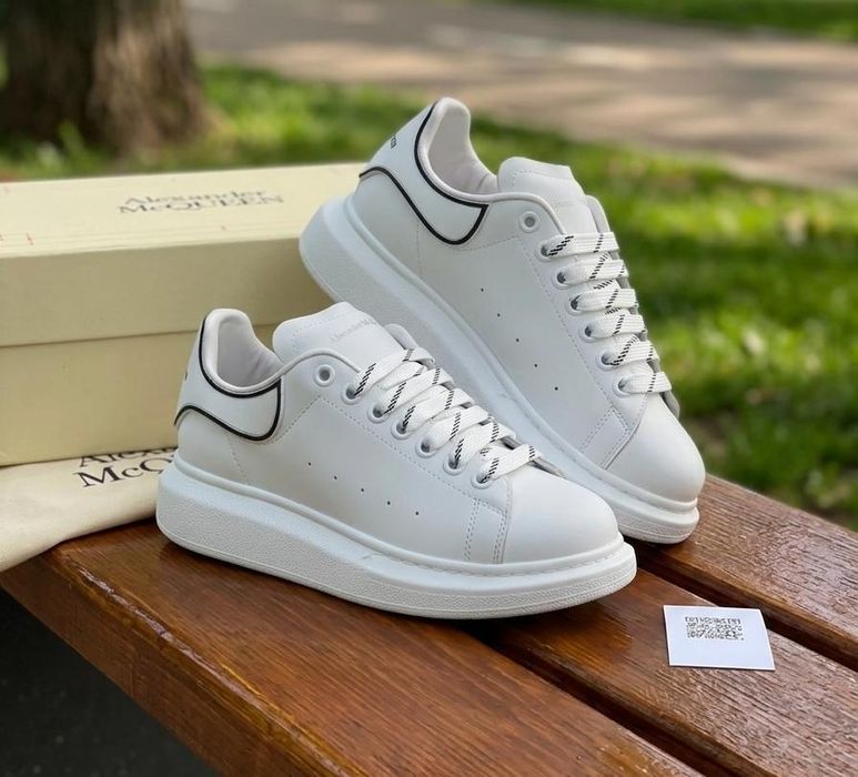 Adidasi Alexander Mcqueen Alb - Full Box