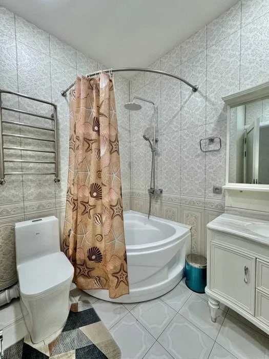 *Mirabad Elite (Айбек) Центр 2ком квартира на1 этаже 98м2.Под ключ!