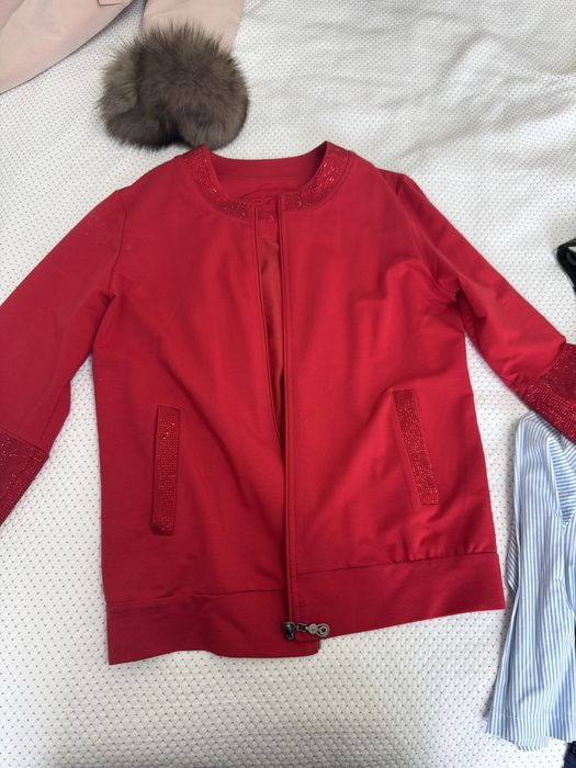 Одежда двойка вязаная