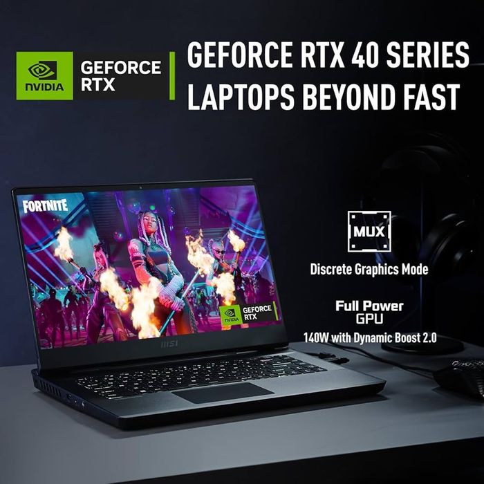 MSI ALPHA 17 AMD R9-7945HX RTX 4070 8G