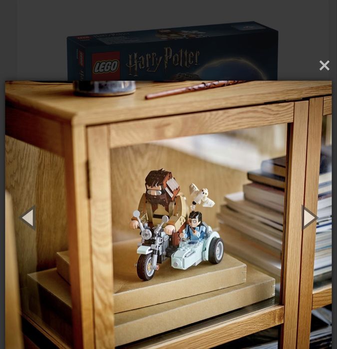 LEGO® Harry Potter 76443 - Разходка с мотоциклет на Хагрид и Хари Потър