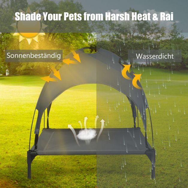 Pătuț animale camping pliabil