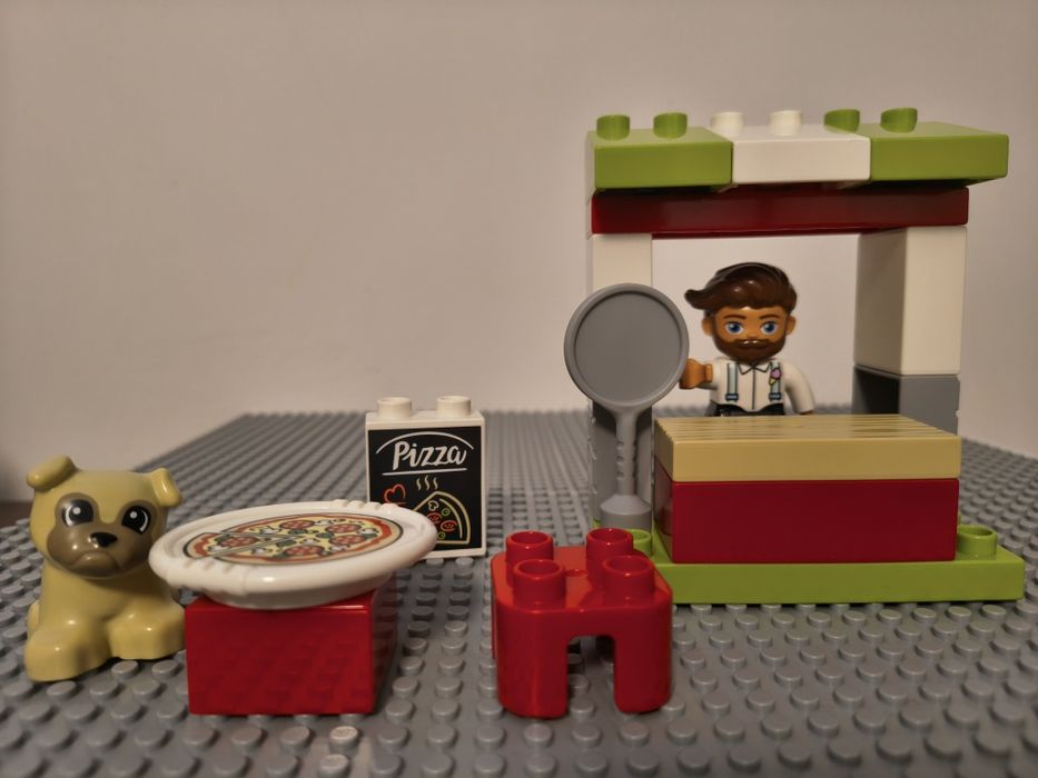 lego duplo 10927 stand pizza 18 piese 2+ preț