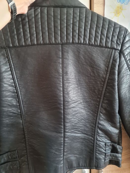 Куртка кожаная Mango