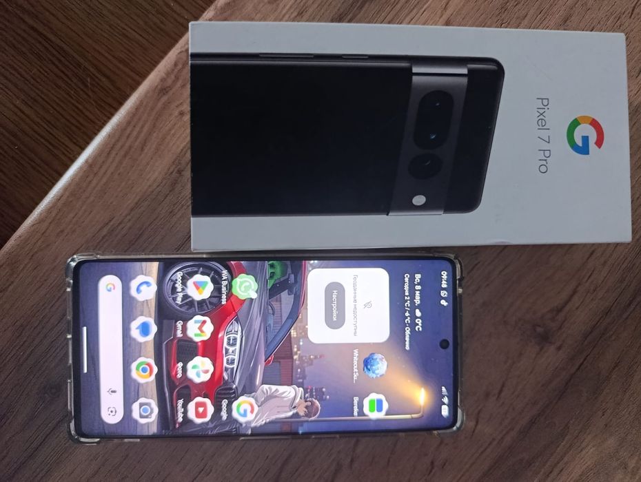 Google pixel 7 pro, 128гб, полный комплект, верифицирован,