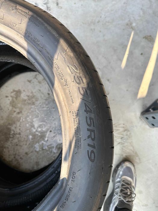 Hankook 255/45R19 - Anvelope Vara, Stare excelenta, DOT 2024, Garantie 100%