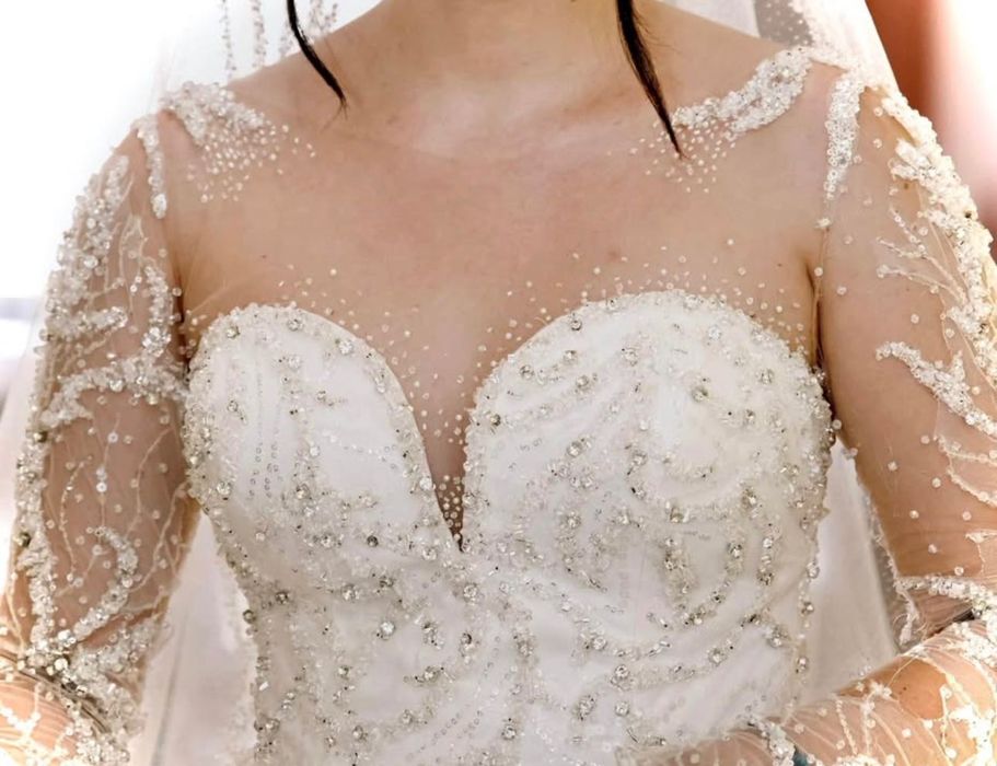 Rochie de mireasă prințesă