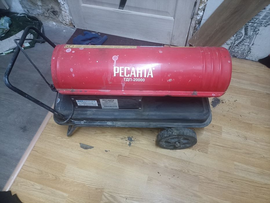 Обогреватель дизельный, Пушка