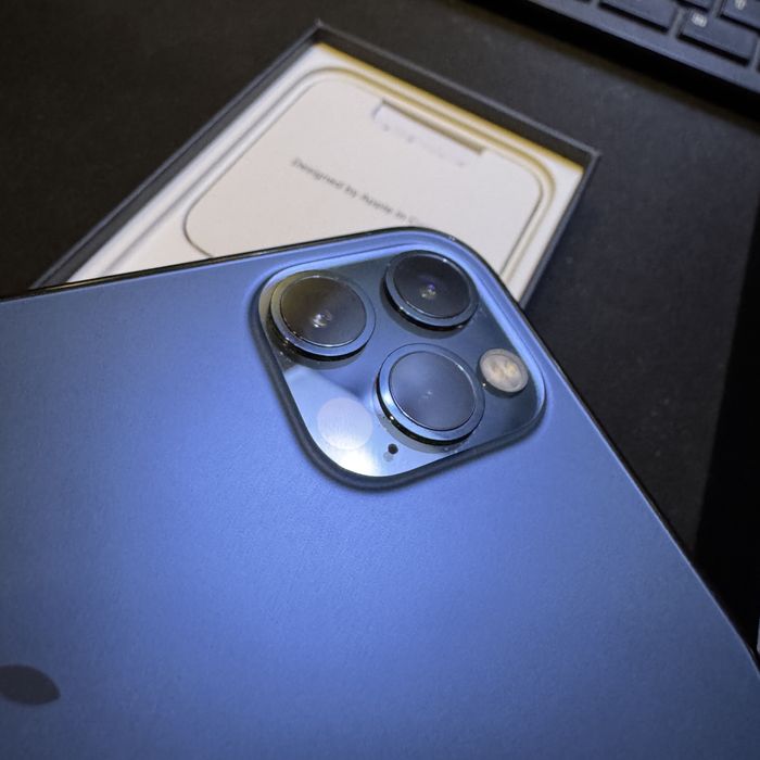 IPhone 12 Pro 256 GB Pacific Blue Liber 10/10